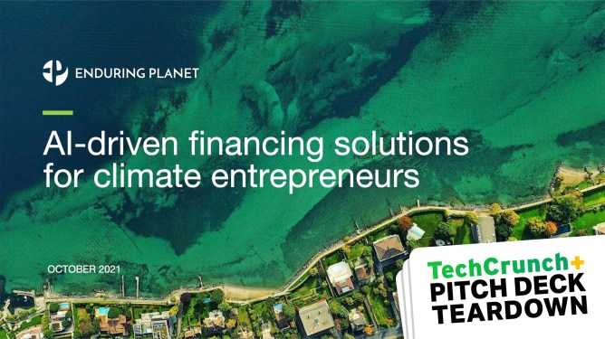 Analyzing Enduring Planet’s Successful $2.1M Seed Funding Pitch Deck